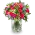 Kytice růží a alstromérií
